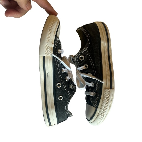 Converse black lace up size 12 - Picture 3 of 7